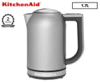 KitchenAid Artisan 1.7L Electric Kettle w/ Temperature Control - Contour Silver 5KEK1835ACU