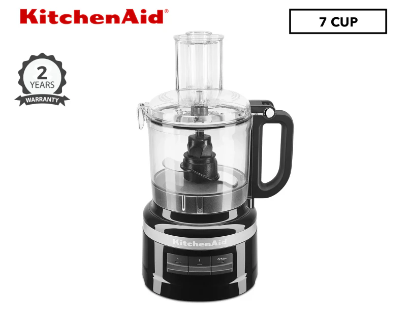 KitchenAid 7-Cup Food Processor - Onyx Black 5KFP0719AOB