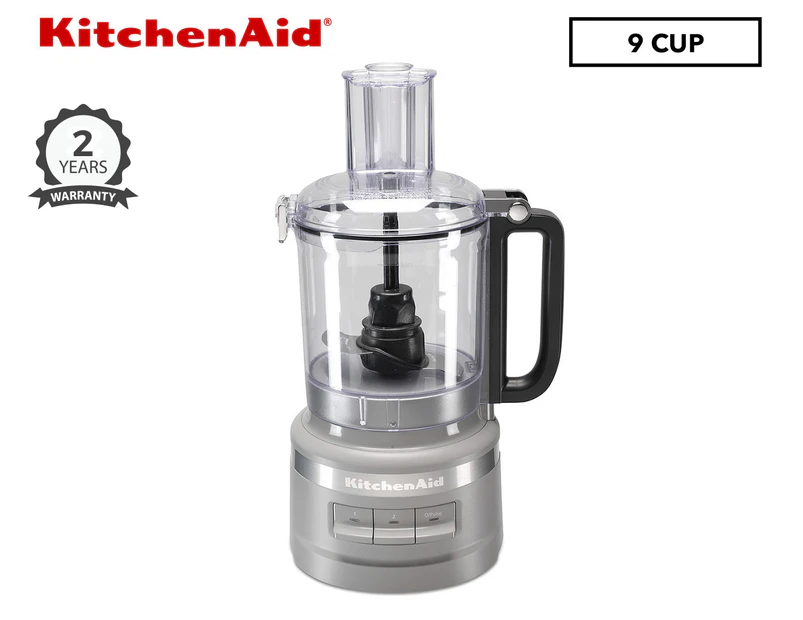 KitchenAid 9-Cup Food Processor - Contour Silver 5KFP0919ACU