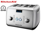 KitchenAid Artisan 4 Slice Automatic Toaster - Silver 5AKMT423CU