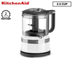 KitchenAid 3.5-Cup Mini Food Processor - White 5KFC3516AWH