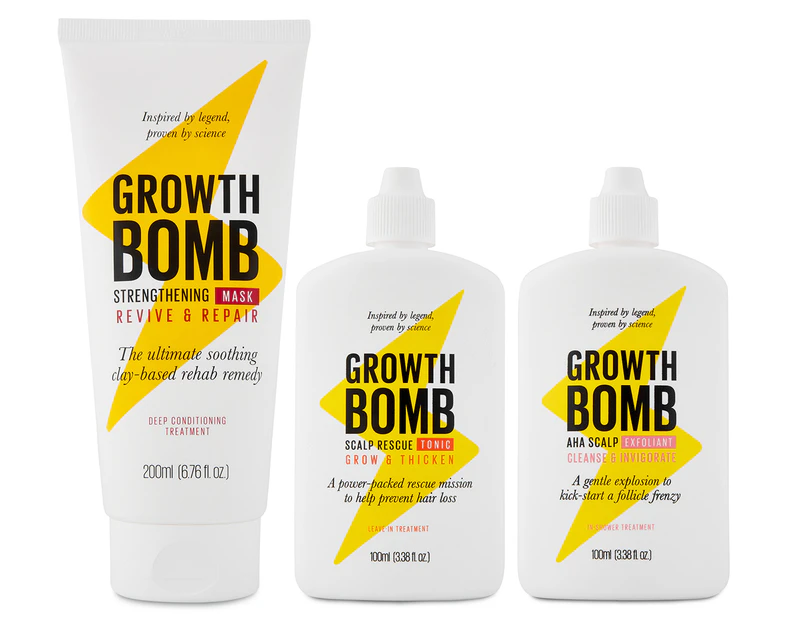 Growth Bomb Scalp Health Trio