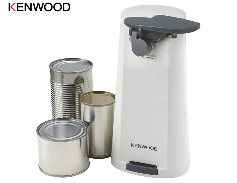 Kenwood 3-in-1 Electric Can Opener & Knife Sharpener - Brilliant White CAP70AOWH