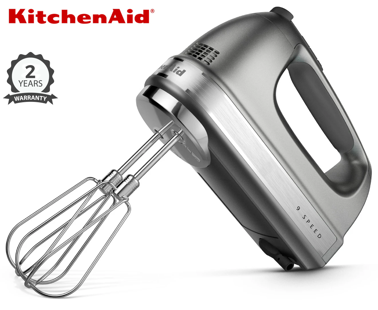 KitchenAid Hand Mixer - Contour Silver