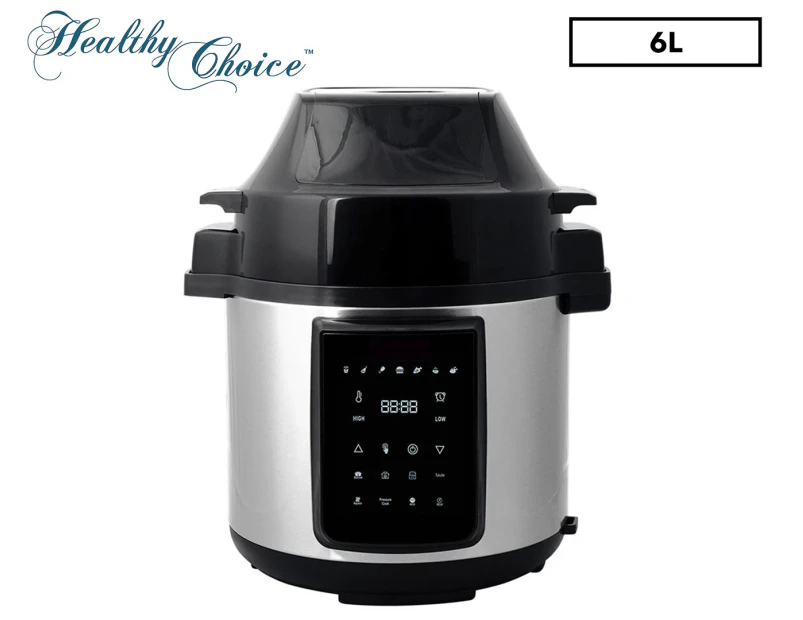 Healthy Choice 6L Air Fryer/Pressure Multi/Slow Cooker - Bunnings Australia