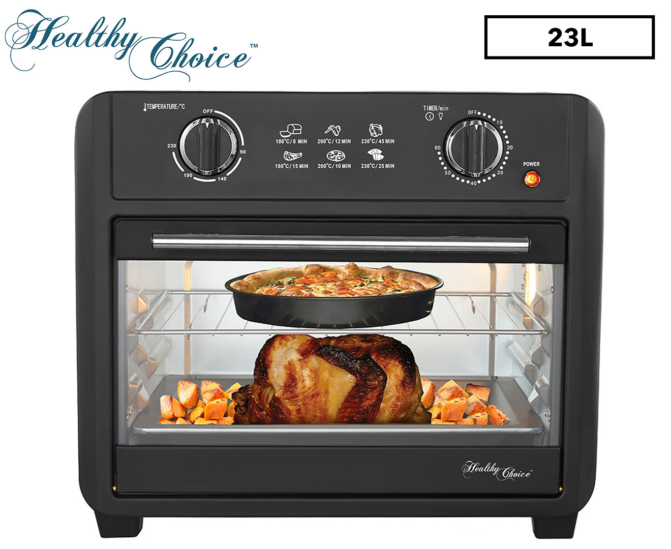 Healthy Choice 23L Air Fryer Oven | Catch.com.au