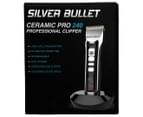 Silver Bullet Ceramic Pro 240 Professional Clipper - Black 900537 3