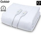 Goldair Queen Bed Waterproof Electric Blanket - White GWP-Q