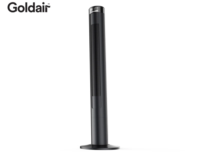 Goldair 117cm Tower Fan w/ Remote & Wifi - Matte Black GPTF390