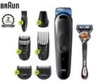 Braun 7-in-1 Trimmer MGK3245 Beard Trimmer, Face Trimmer and Hair Clipper Black - MGK3245 1