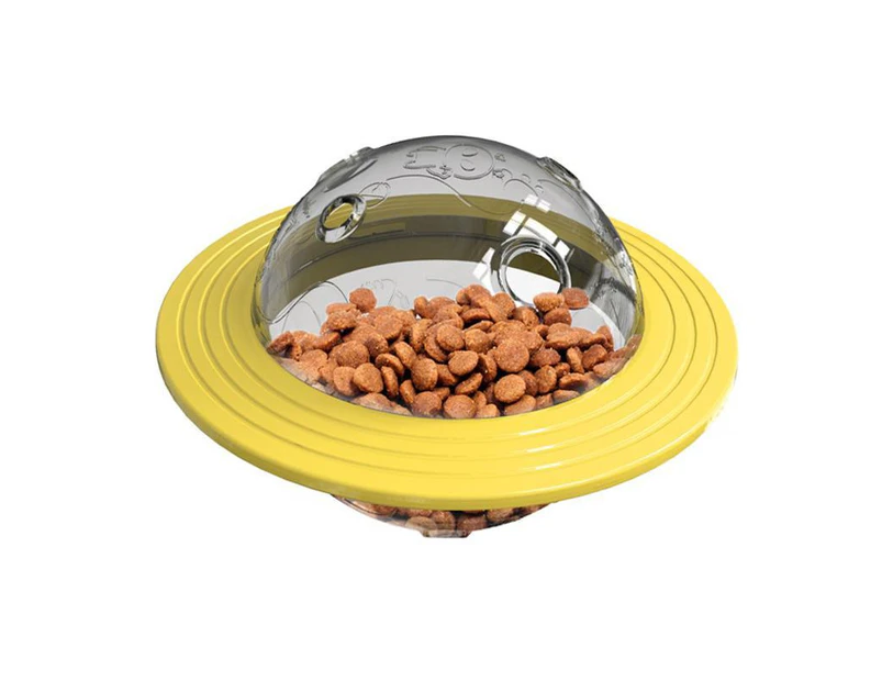 Pet Bite-resistant Dog Toy Dog UFO Toys Pet Food Bowl Snacks Feeder  Supplies