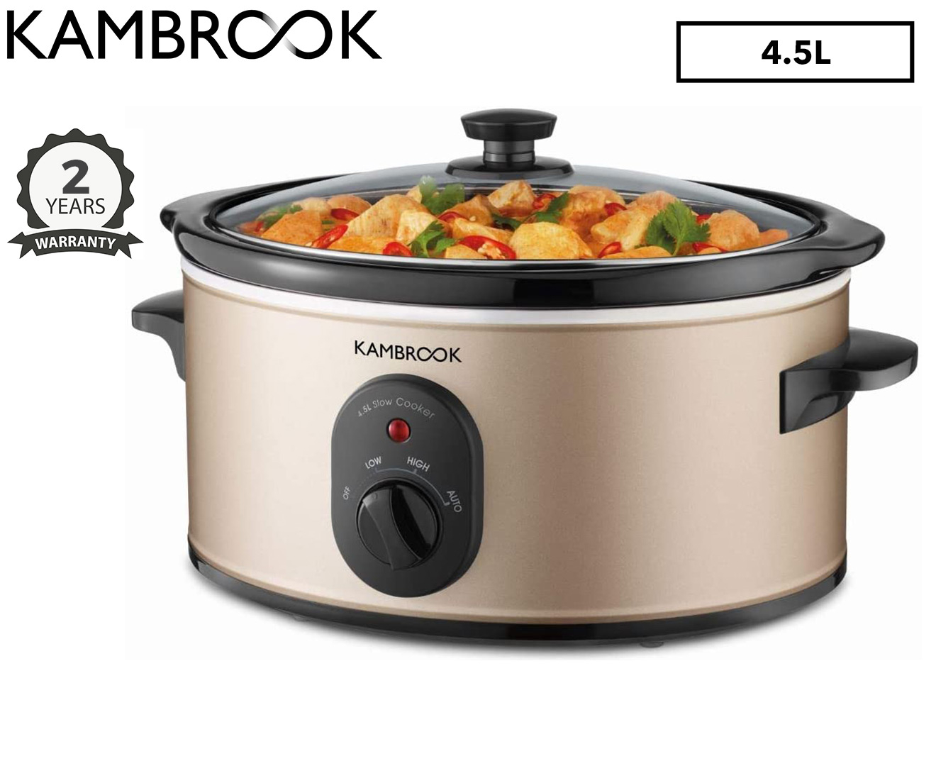 kambrook slow cooker 6l