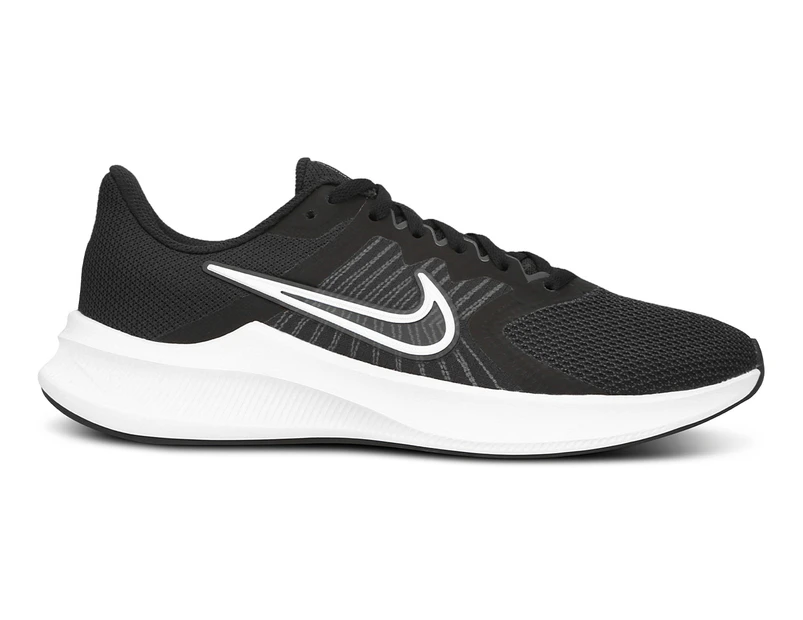 Nike Women's Downshifter 11 Running Shoes - Black/White/Dark Smoke Grey