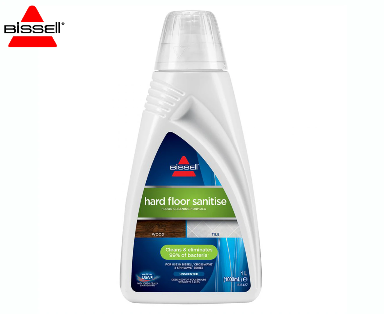 BISSELL Hard Floor Sanitise Formula 1L