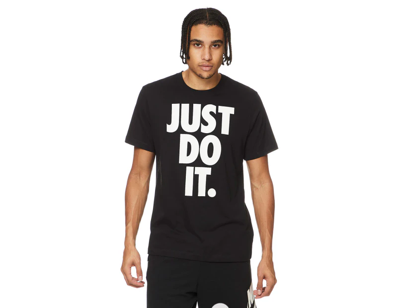 Nike Sportswear Men's Just Do It Tee / T-Shirt / Tshirt - Black