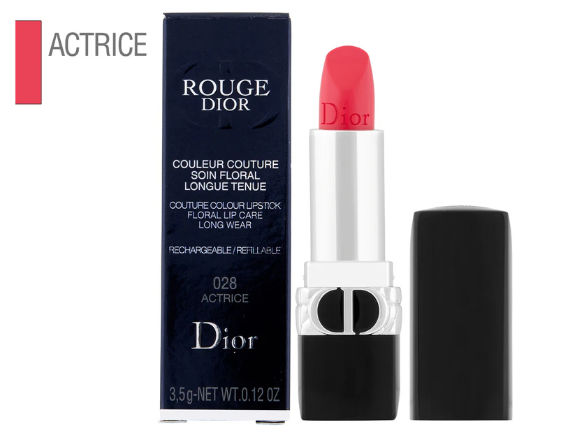 Christian Dior Rouge Dior Couture Colour Refillable Lipstick  # 028 Actrice (Satin) 3.5g/0.12oz