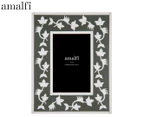 Amalfi 4x6" Ambretta Photo Frame - Olive/Cream