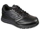 Skechers Women's Work Nampa Wyola Slip Resistant Relaxed Fit Shoes - Black