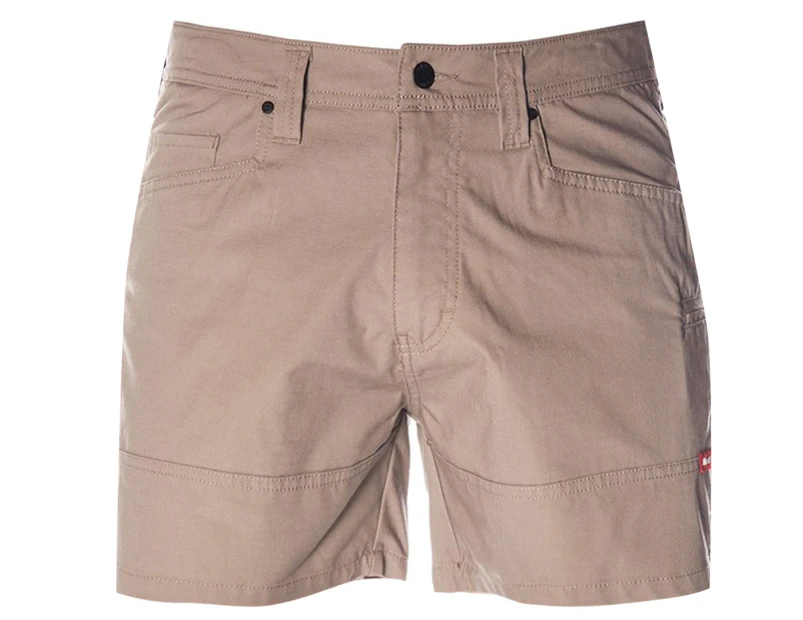 Hard Yakka Men's 3056 Rip-Stop Short Shorts - Desert