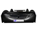 Oli And Ola Kids' Racing Car No.42 Single Bed - Black