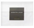 Sheraton Luxury Maison Australian Cotton Sheet Set - White