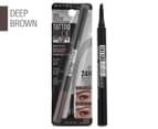 Maybelline Tattoo Studio Brow Tint Pen 1.1mL - Deep Brown 1