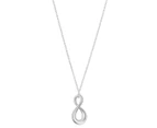 Georg Jensen Infinity Pendant Necklace - Silver