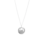 Georg Jensen Hidden Heart Pendant Necklace - Silver