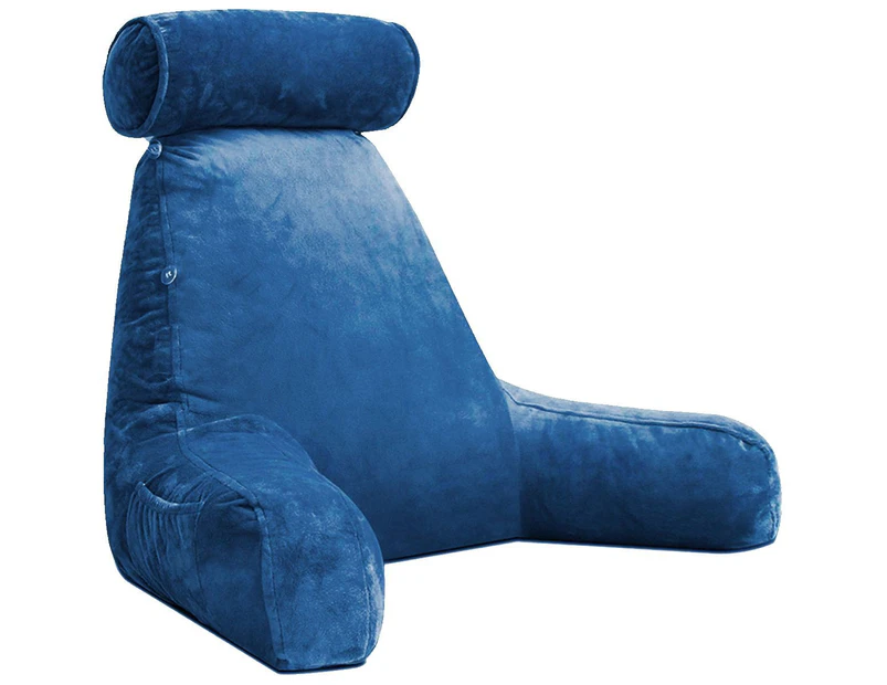 Navy best sale backrest pillow