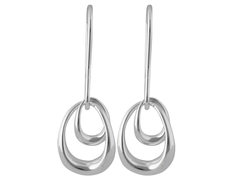 Georg Jensen Offspring Hook Earrings - Silver