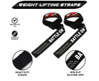 Stealth Sports Weight Lifting Straps - Heavy Duty Deadlift Powerlifting Straps