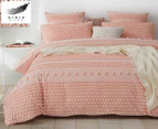 Gioia Casa Tufted Bed Quilt Cover Set - Pink