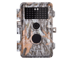 Game Trail Camera 24MP 1296P Video No Glow Night Vision Motion Activated IP66 Waterproof Outdoor Tracking Time Stamp&Time Lapse Photo&Video Model 1