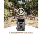 10 Pack Game Trail Wildlife Deer Cameras 24MP 1296P With Night Vision PIR Motion Activated Waterproof IP66 No Glow Infrared 0.3s Trigger 4