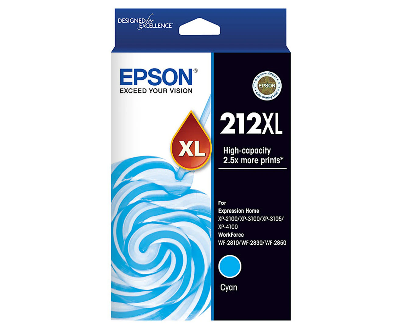 EPSON 212XL Cyan Ink Cartridge