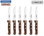 Set of 6 Tramontina Gaucho Jumbo Steak Knives
