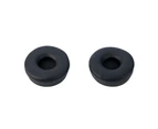 2pc Jabra Spare/Replacement Ear Cushion For Engage 65/75 Stereo Headset Black
