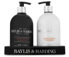 Baylis & Harding Hand Wash & Body Lotion Duo Black Pepper & Ginseng 500mL