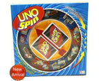 Board Game UNO SPIN Revolution Kid Adult Educational Toy Hot Fun Party Fun Game