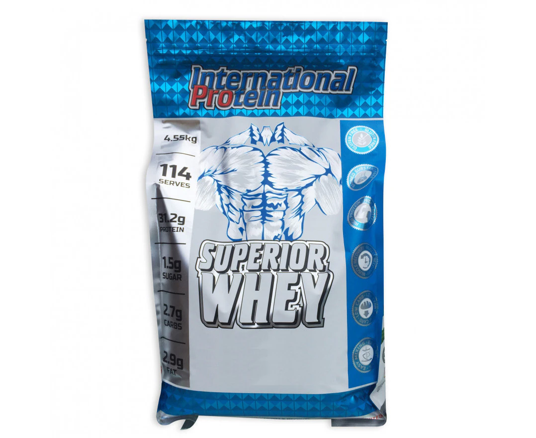 International Protein Superior Whey - 4.55kg Chocolate