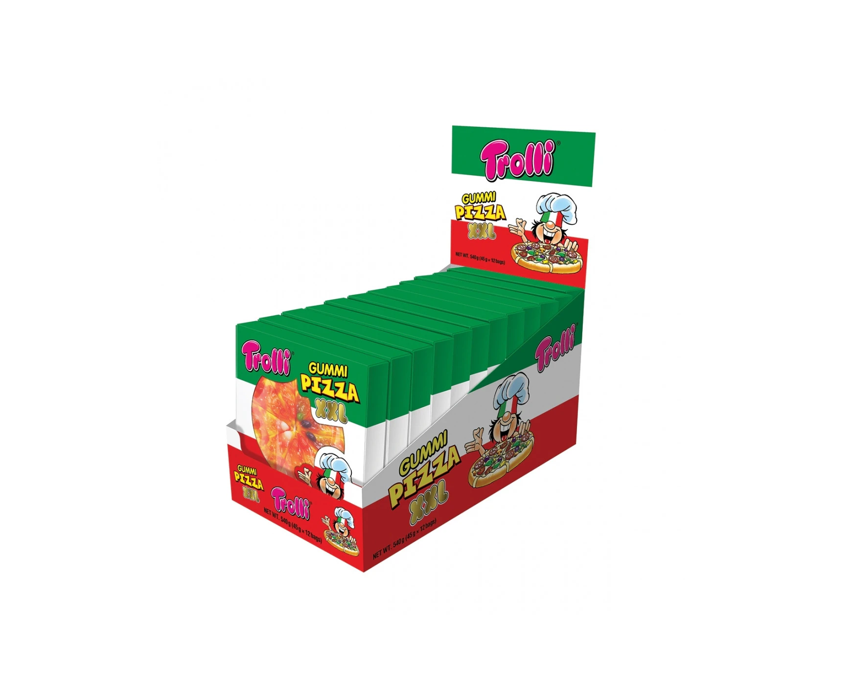 Trolli Gummi Pizza XXL 45g x 12