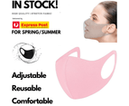 SUMMER Reusable Breathable Face Mask Mouth Mask Anti Dust Haze Protective Lot 2