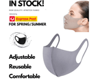 SUMMER Reusable Breathable Face Mask Mouth Mask Anti Dust Haze Protective Lot 2