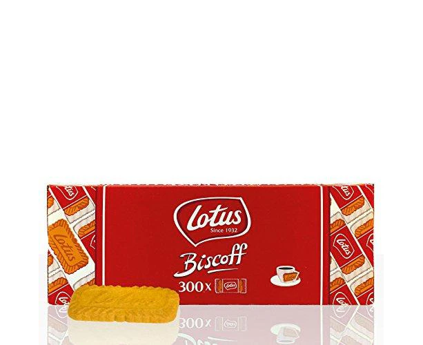 300 Lotus Original Caramelised Individually Wrapped Biscuits 300 Biscuits