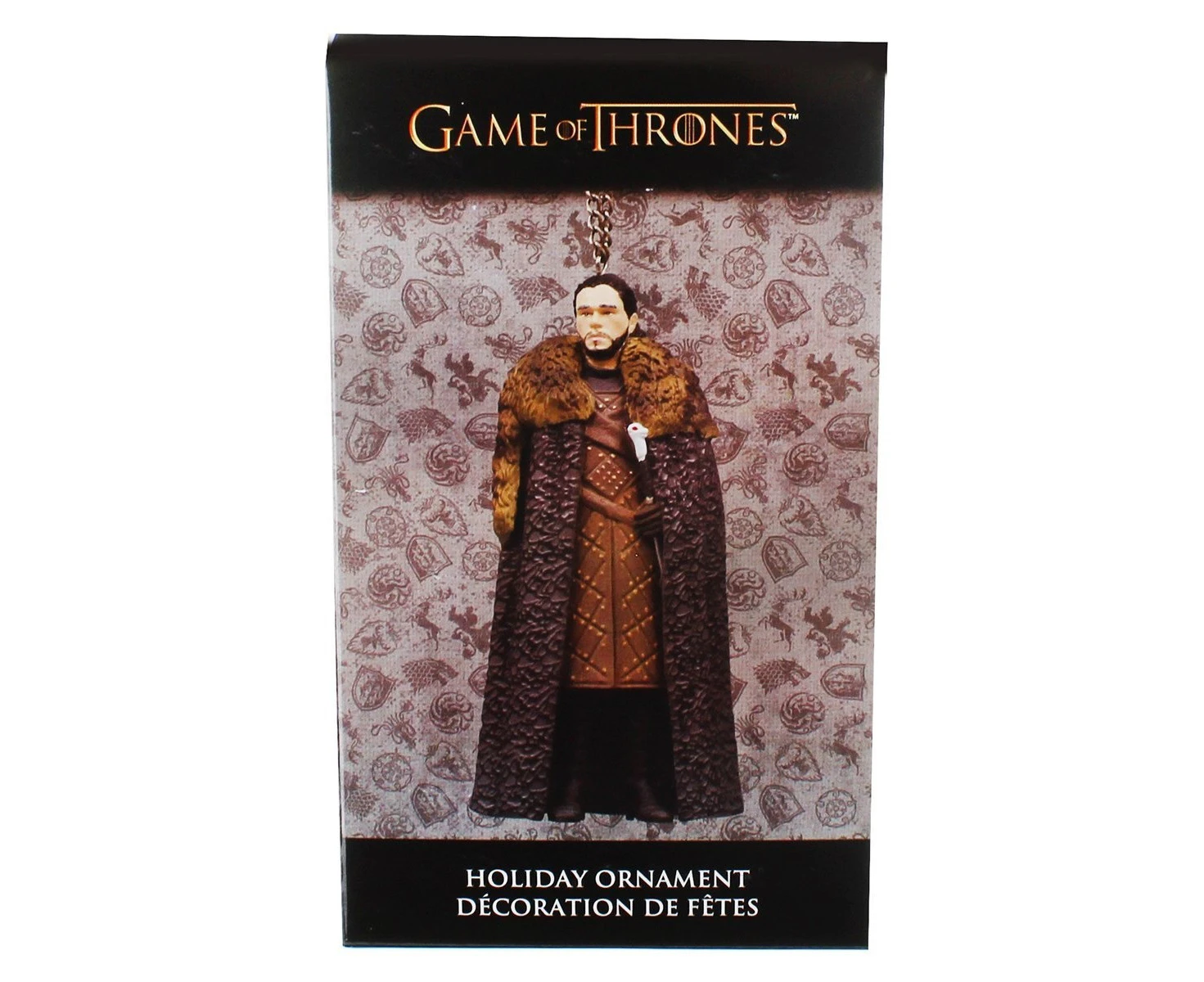 Kurt Adler 13cm Game of Thrones Jon Snow Christmas Ornament