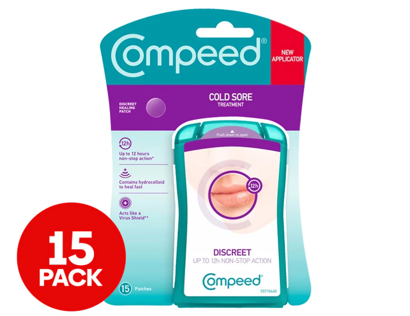 Compeed Cold Sore Patches 15-Pack