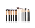 16 pcs Professional Makeup Brush Set Foundation Blusher Cosmetic Make-up