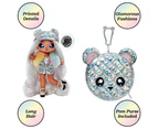 Na! Na! Na! Surprise Glam Series Ari Prism Animal Purse Pouch Fashion Toy Doll
