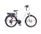 NCM Munich Electric Trekking Bike, E-Bike, E-Trekking, 250W, 36V 13Ah 468Wh - White