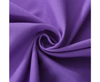 Justlinen 3 Piece 1200TC Ultra-Soft Microfibre King Single Bed Sheet Set - Purple